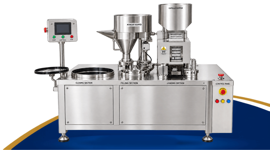 Semi Automatic Capsule Filling Machine 1